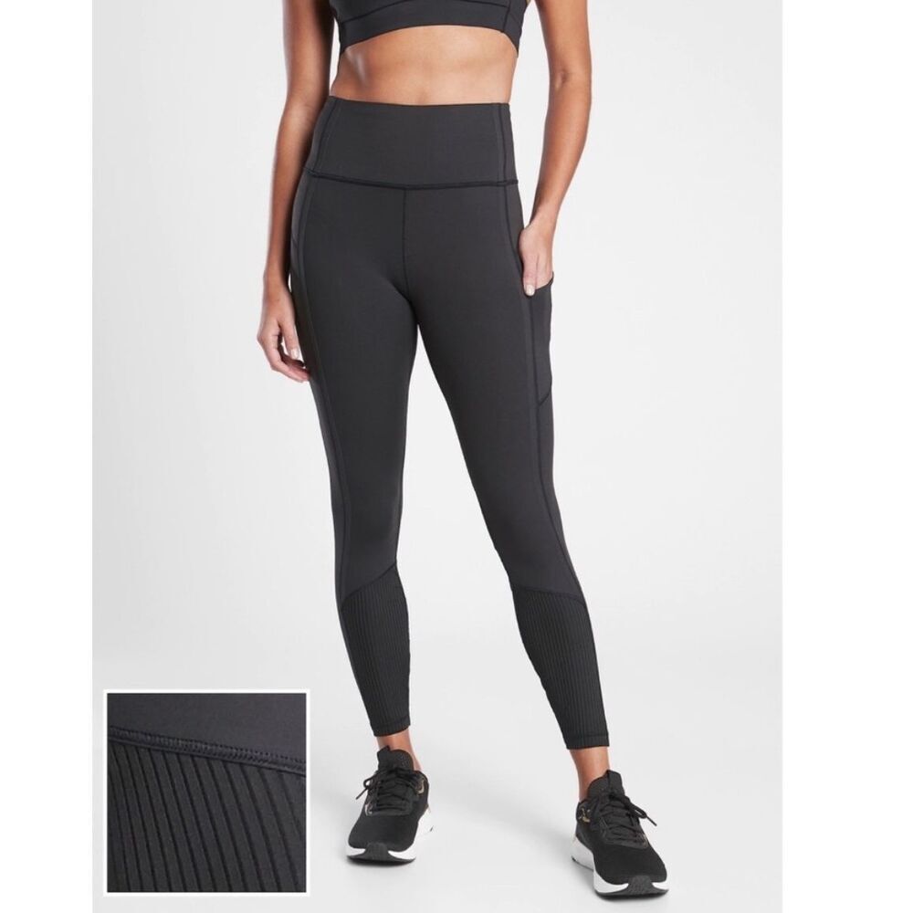 Athleta vitality rib 7/8 tight size XS
